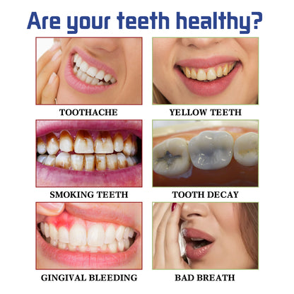 OUHOE Tooth Cleaning Mousse, Mouth Clean Fresh Bright White Anti-decay Foam Toothpaste