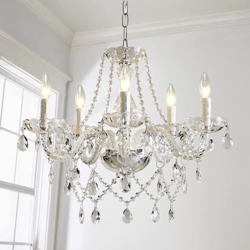 Saint Mossi 5 Light K9 Crystal Chandelier Ceiling Light