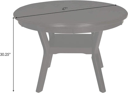 Gray 5 Piece Dining Table Set With 4 Chairs For Kitchen