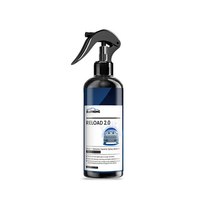 Silica + Siloxane Ceramic Spray Sealant, Car Paint Maintenance Paint Cleaning Stains Polishing Brightening Refurbishing Agent