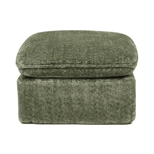 Modern Boucle L-Shaped Sectional Sofa with Two Moveable Ottomans,