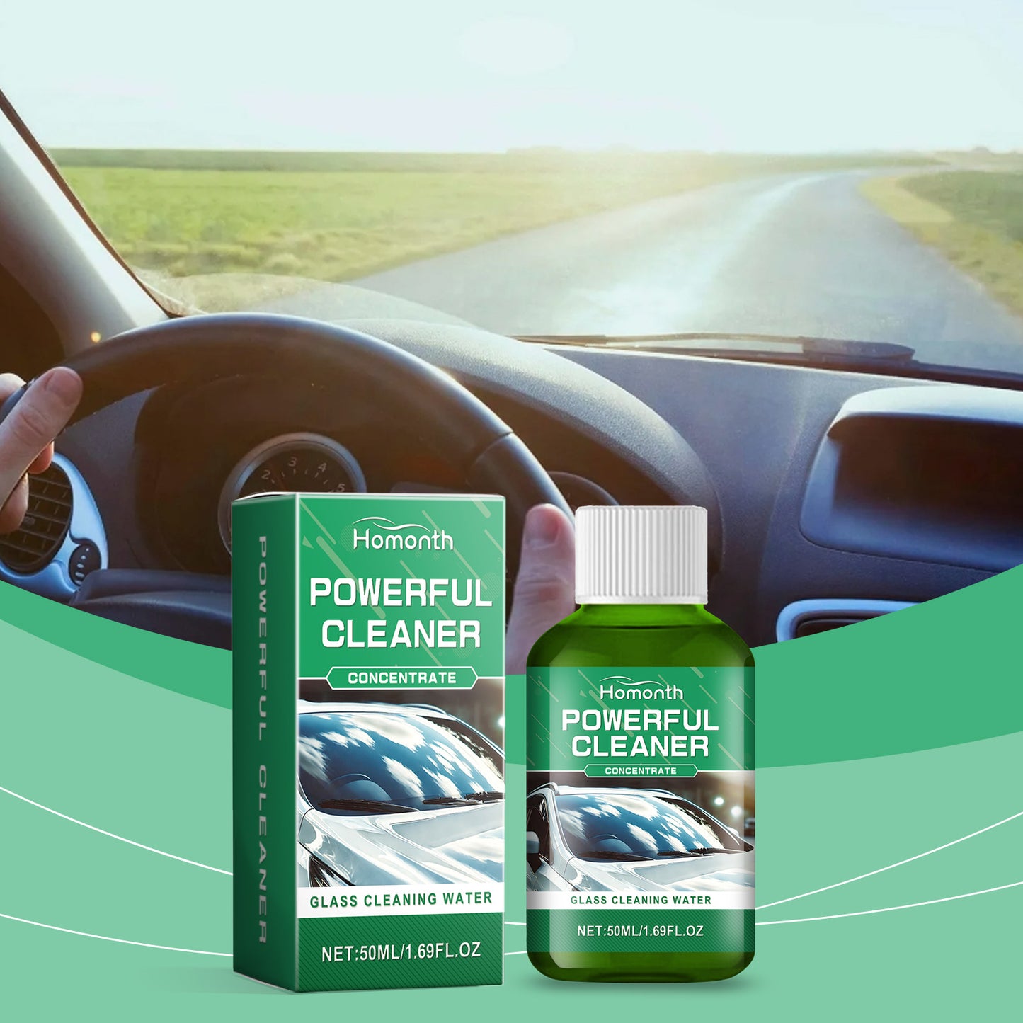 Car Oil Film Cleaner Rain And Fog Proof Cleaning Coating Window Cleaning Car Glass Cleaning