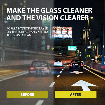 Oil Film Cleaning Emulsion, Car Windshield Window Stain Cleaning Anti-Rain And Fog Cleaning Agent
