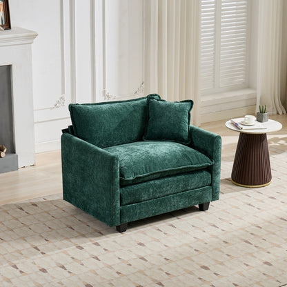 Cloud Sofa Modern Sectional Couch, Comfy Double Layer Upholstered Seat