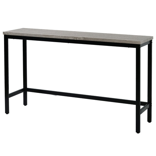 Counter Height Extra Long Dining Table Set with 3 Stools Pub Kitchen