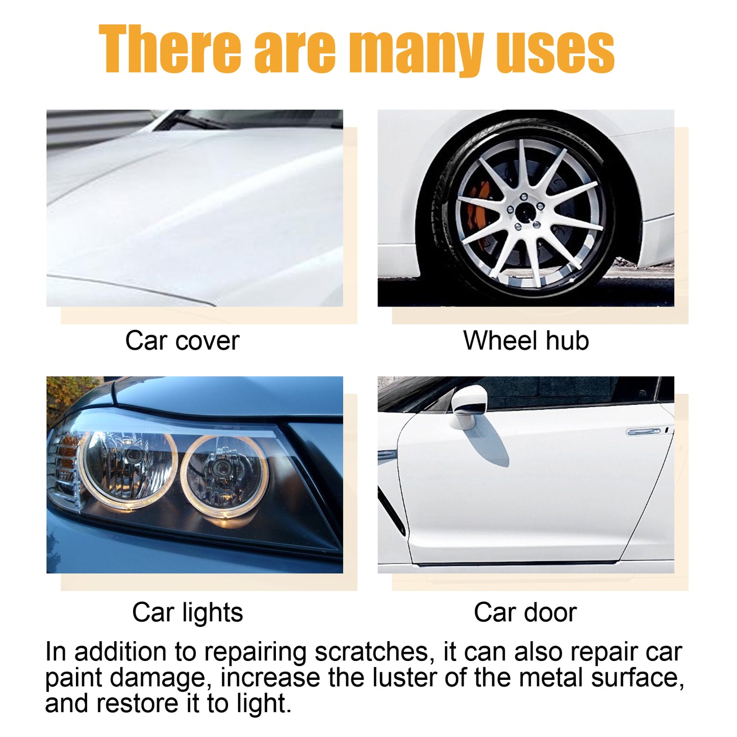Car Scratch Repair Cream Car Paint Fine Marks Polishing Coating Scratch And Scratch Reconditioning Repair Care Cream