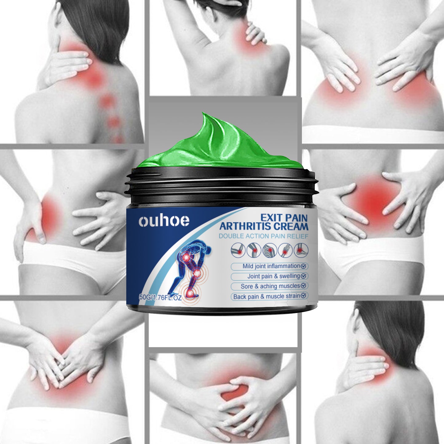 Joint Pain Relief Cream, Activating Muscles And Bones Relieve Joint Lumbar Spine Cervical Disc Knee Pain Cream