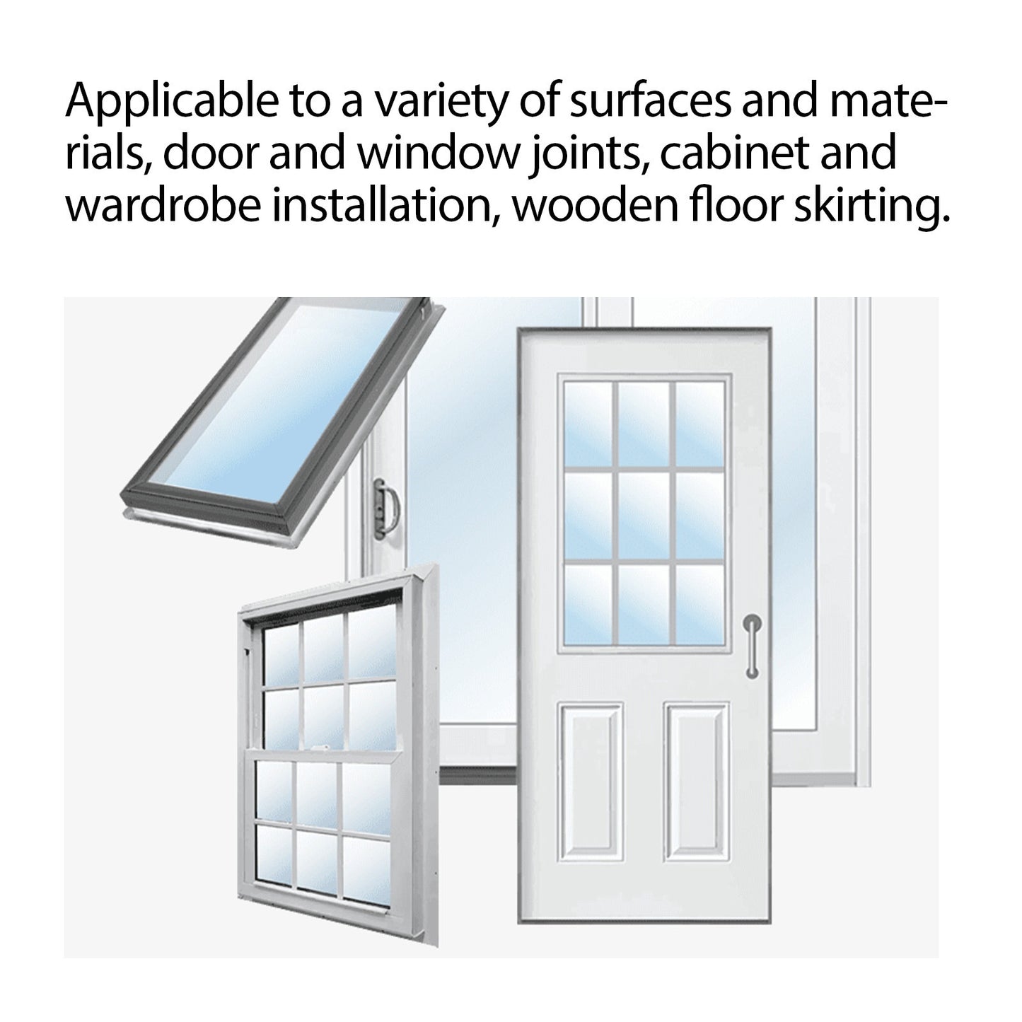 Seal-All-Gaps Paste, Home Floor Door And Window Gaps Repair Refurbished Adhesive Waterproof Sealant