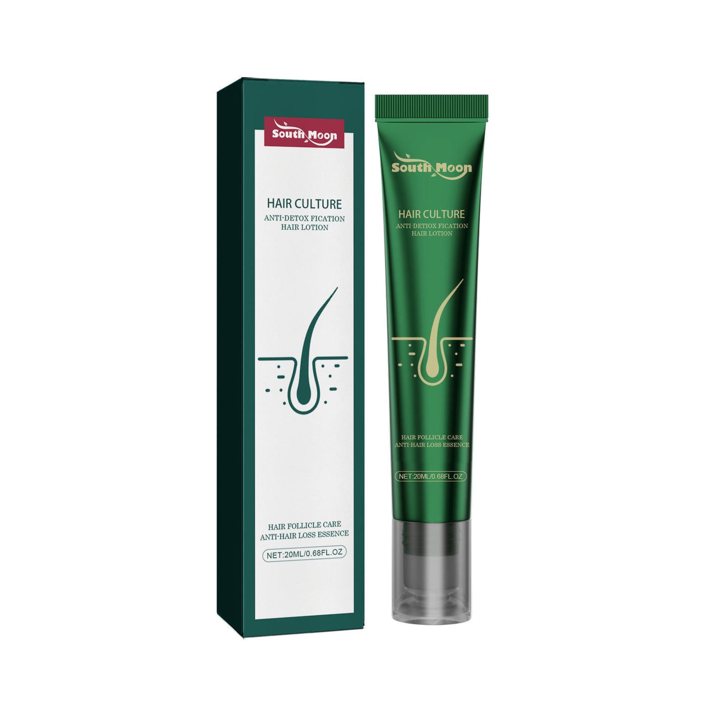 South Moon Scalp Essence Ginger Gently Moisturizes And Moisturizes Dry And Dry Hair