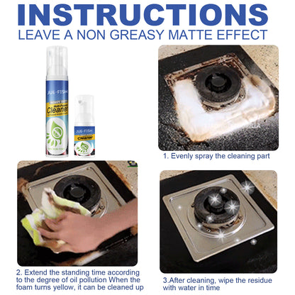 Heavy Duty Multi-purpose Cleaner, Multi-Purpose Degreasing Foam Oil Cleaning Agent