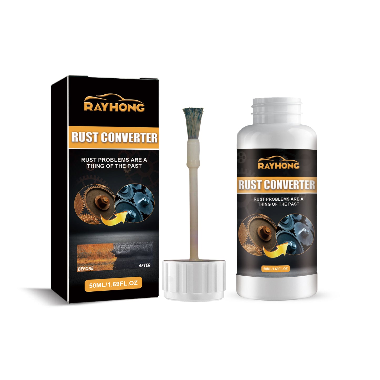 Rust Converter, Auto Parts Antirust And Rust Removal Coating Reconditioning Primer Conversion Agent