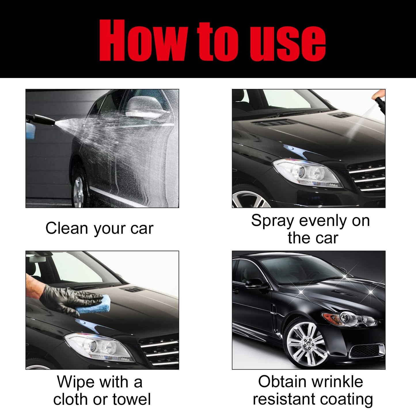 Automotive Quick Coating, Paint Coating Agent Automotive Supplies Liquid Car Wax Coating Coating Sealing Glaze Plating Crystal