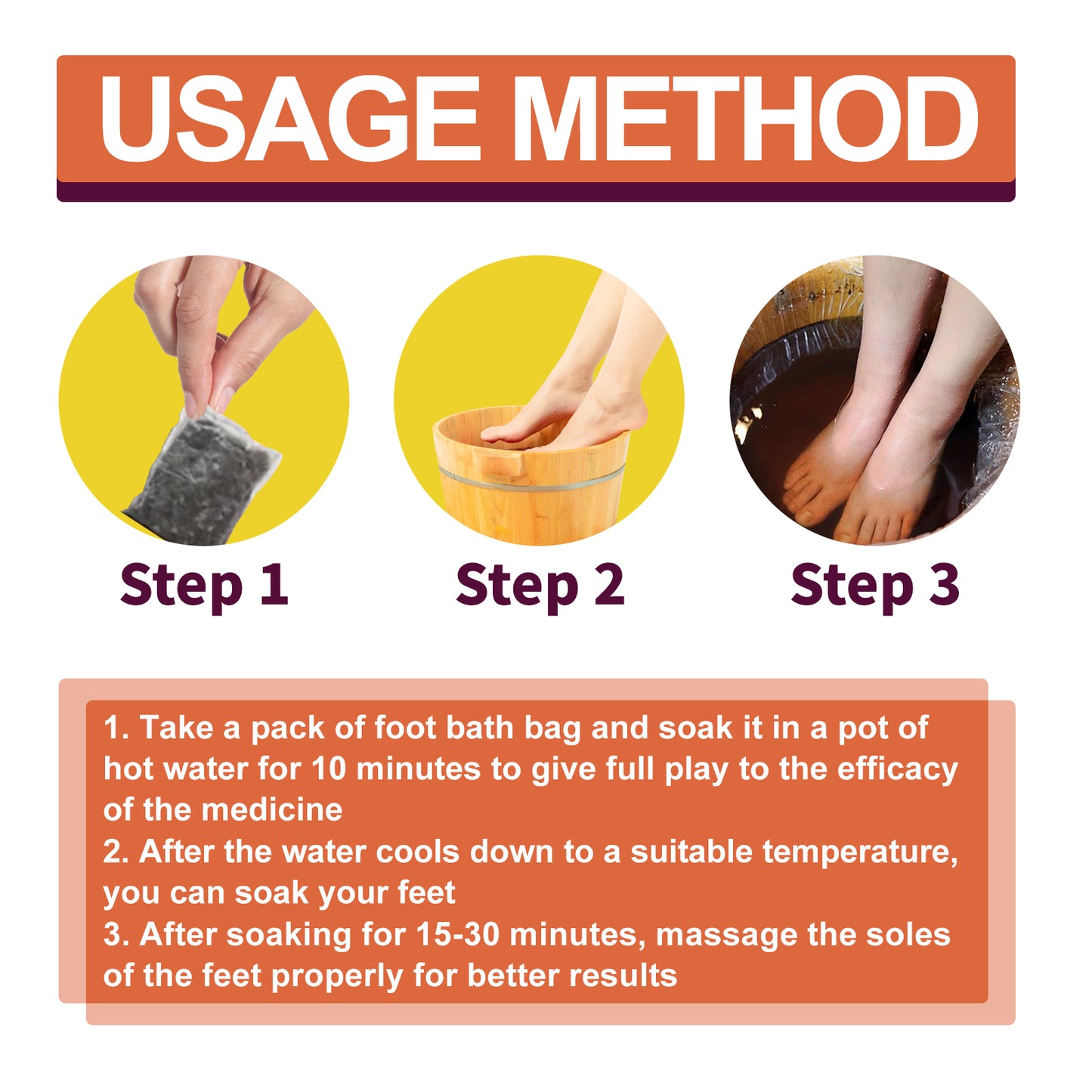 Body And Foot Bath Pack, Moisturizing Firming Toning Relieving Body Stress And Fatigue Foot Soak Pack