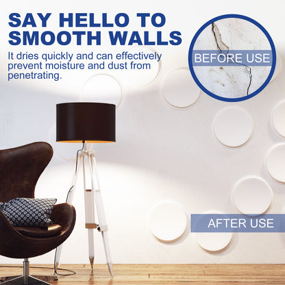 Wall Repair Paste, Home White Wall Crack Repair Plaster To Cover Mildew Stain Renovation