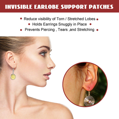 Invisible Earlobe Support Patch Earlobe Support Patch Invisible Protective Earlobe Support Patch Protection Patch