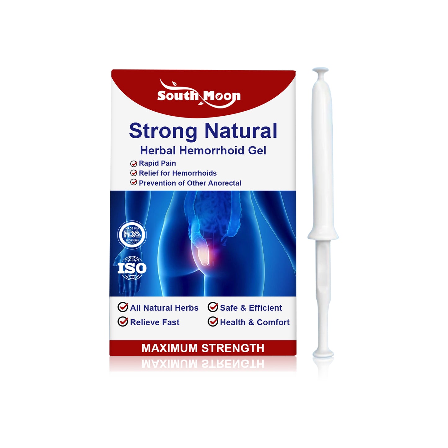 Strong Natural Herbal Hemorrhoid Gel, Repair Anal Relief Itching Discomfort And Hemorrhoid Treatment Gel