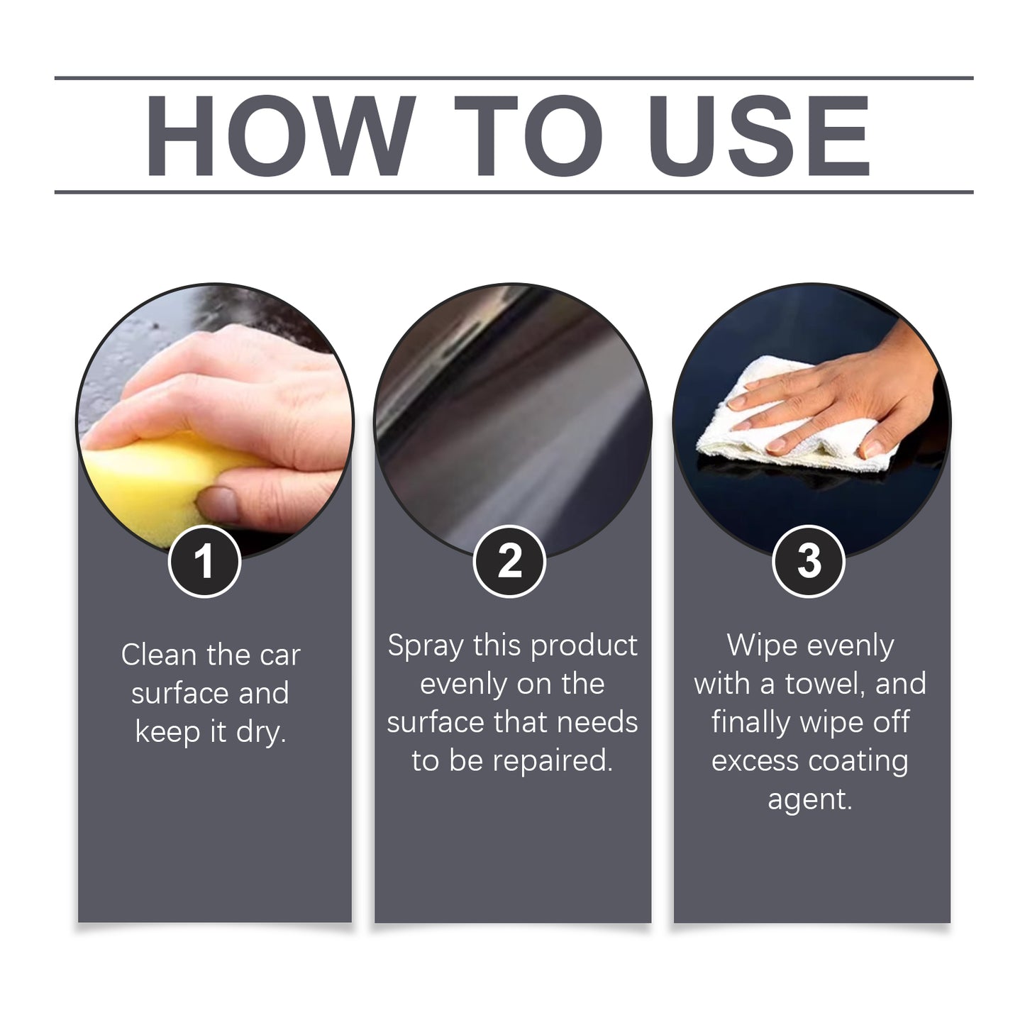 Automotive Nano Crystal Plating Agent Car Paint Maintenance Refurbished Paint Waxing To Fill Scratches Car Coating Agent