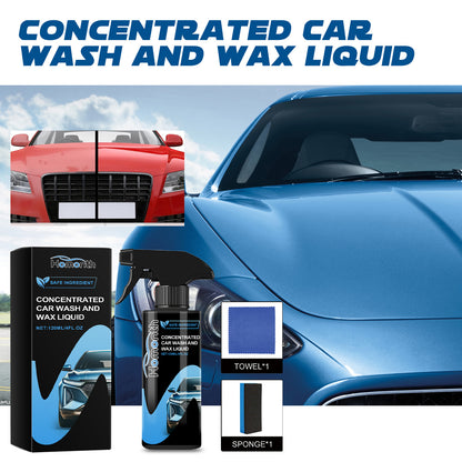 Concentrated Car Wash And Wax Liquid, Car Decontamination Scratch Repair Refurbishment Cleaning And Maintenance Cleaning Agent