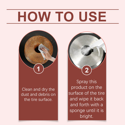 Rayhong Automobile Wheel Rust Remover Automobile Tire Rim Cleaner Stain Remover Rust Maintenance Agent
