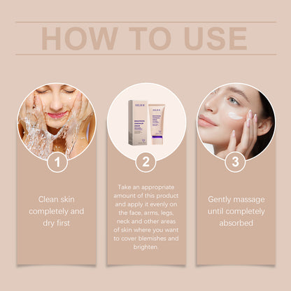 Concealer Brightening Cream, Light And Delicate Texture To Create A Natural Concealer Effect Fresh Naked Makeup