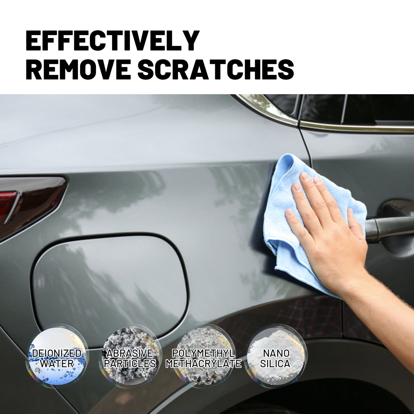 Scratch Repair Fluid, Car Paint Scratches Repair Cleaning Stains Polishing Refurbishing Retouching Paint Coating Agent