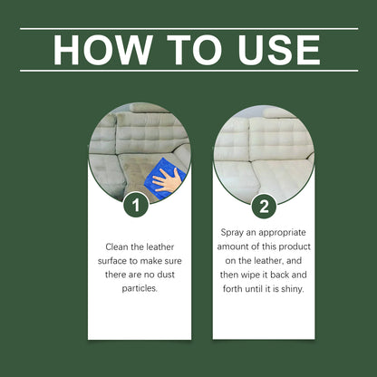 Jakehoe Leather Care Cleaner Sofa Seat Leather Upholstery Cleaning Refurbishment Maintenance Polishing Cleaner