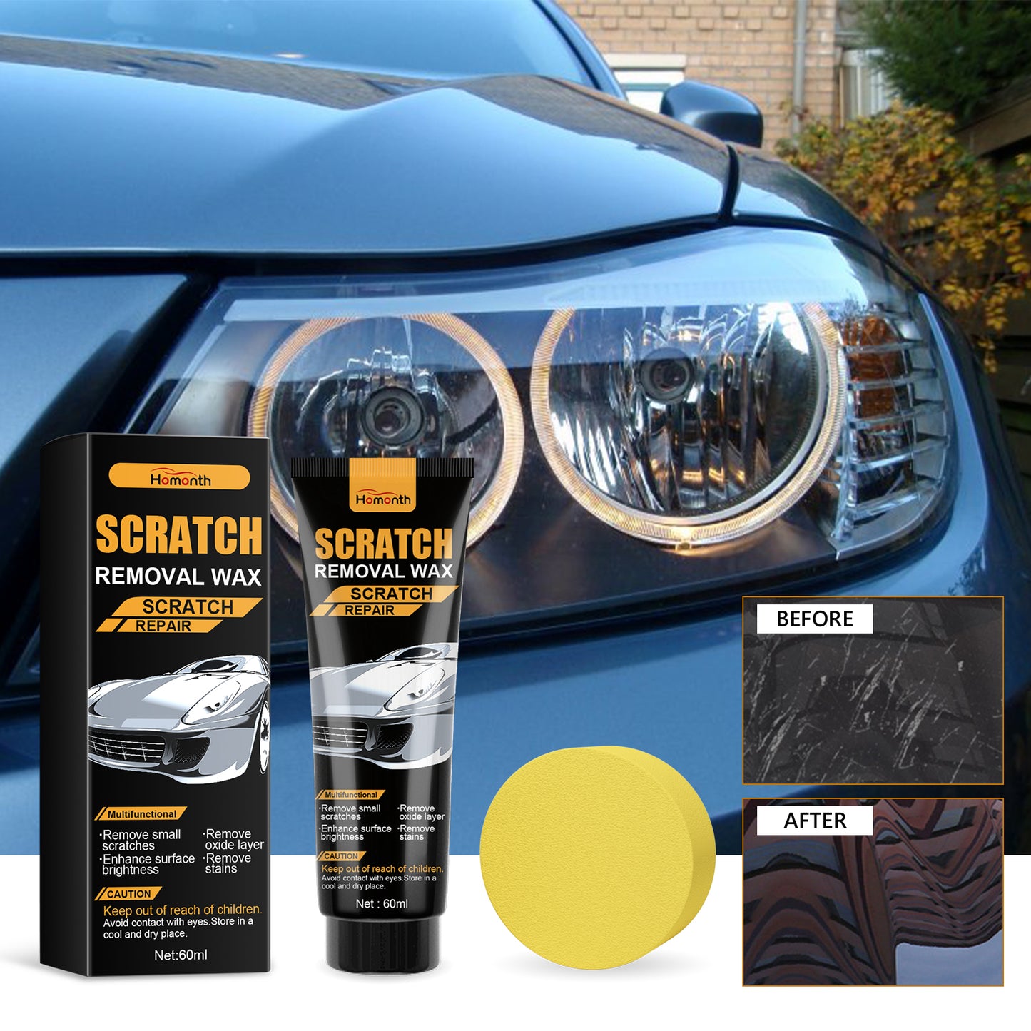 Car Scratch Repair Cream Car Paint Fine Marks Polishing Coating Scratch And Scratch Reconditioning Repair Care Cream