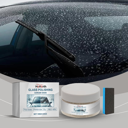 Automotive Glass Polish Windshield Cleaner Decontamination Scratch Repair Polishing Retreader