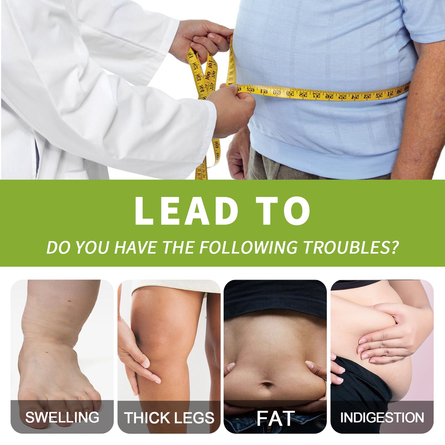 Googeer Anti-Swelling All Natural Tea, Firming Skin Waist Belly Thighs Reduce Swelling To Highlight Body Slimming Tea