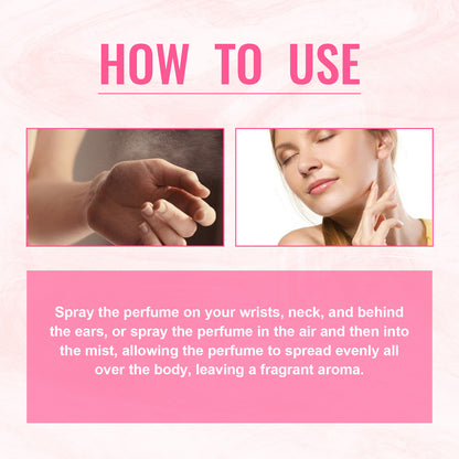Floral Seduction Fragrance Mist, Lasting Fragrance Fresh And Natural Couples Date With Fragrance To Bring Atmosphere Encounter