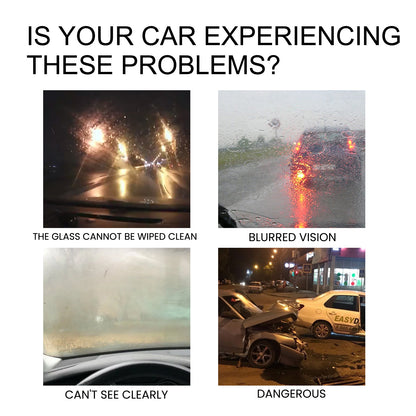 Windshield Washer Tablets, Vehicle Glass Renovation Decontamination Decontamination Maintenance Multi-Functional Cleaning Agent