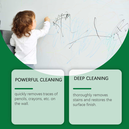 Wall Cleaning Cream, Wall Cleaning And Decontamination Cream Waterproof Renovation Stain Removal Wall Cleaner