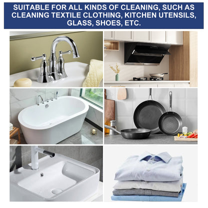 Multi-Functional Bio-Enzyme Cleaning Tablets, Bathroom Kitchen Multi-Functional Stain Cleaning Stainless Steel Rust Remover