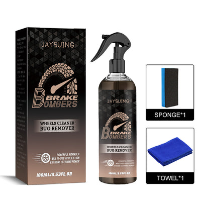 Jaysuing Car Brake Cleaner, Brake Disc Parts Wheel Hub Decontamination Polishing Maintenance Rust Remover