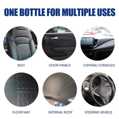 Foam Cleaner, Leather Interior Instrument Panel Clean Dust Reconditioning Agent