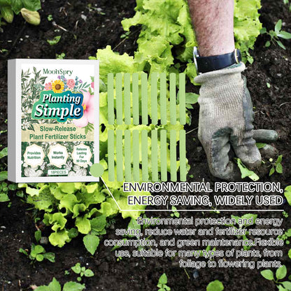 Plant Nutrition Bar, Slow-Release Nutrition For Domestic Flowers And Green Plants Growing In Potted Plants