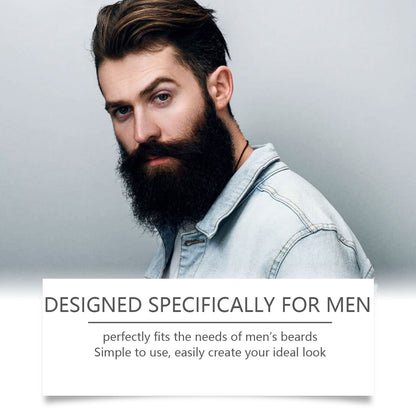 Cedar Wood Beard Care Wax Men's Beard Cedar Wood Care Cream Nourishes And Strengthens Beard