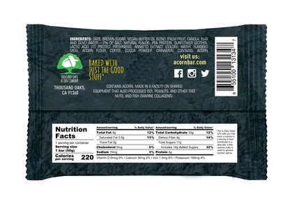 AcornBar - Purely Vegan, Dairy-Free & Gluten-Free Gourmet Snack Bars