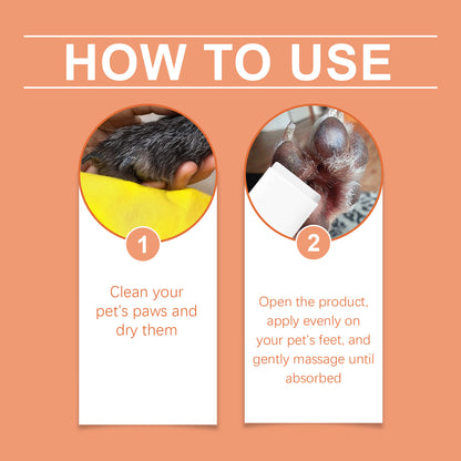 Pet Anti-Crack Paw Care Cream, Pet Paw Moisturizing Care Anti-Crack Soft Foot Paw Care Cream
