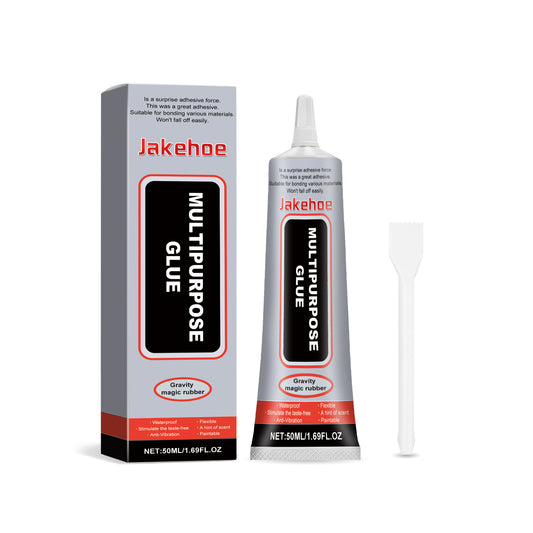 Multi-Purpose Glue, Liquid Adhesive Waterproof Leather Fabric Patch Cracks Multi-Purpose Glue