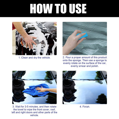 Car Detailing Professional Paint Coating, Super Hydrophobic Crystal Plating Solution For Waterproof Nano Ceramic Refurbished Car Paint