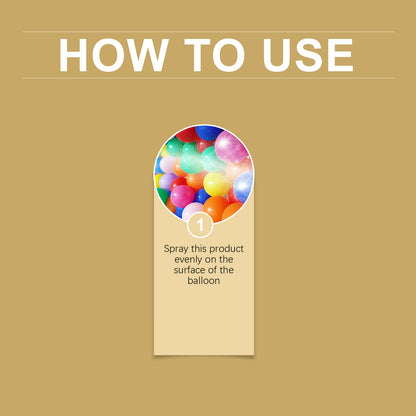 Balloon Gloss Spray, Balloon Surface Brightening To Maintain A Glossy Texture Lasting Shine Atmosphere Spray