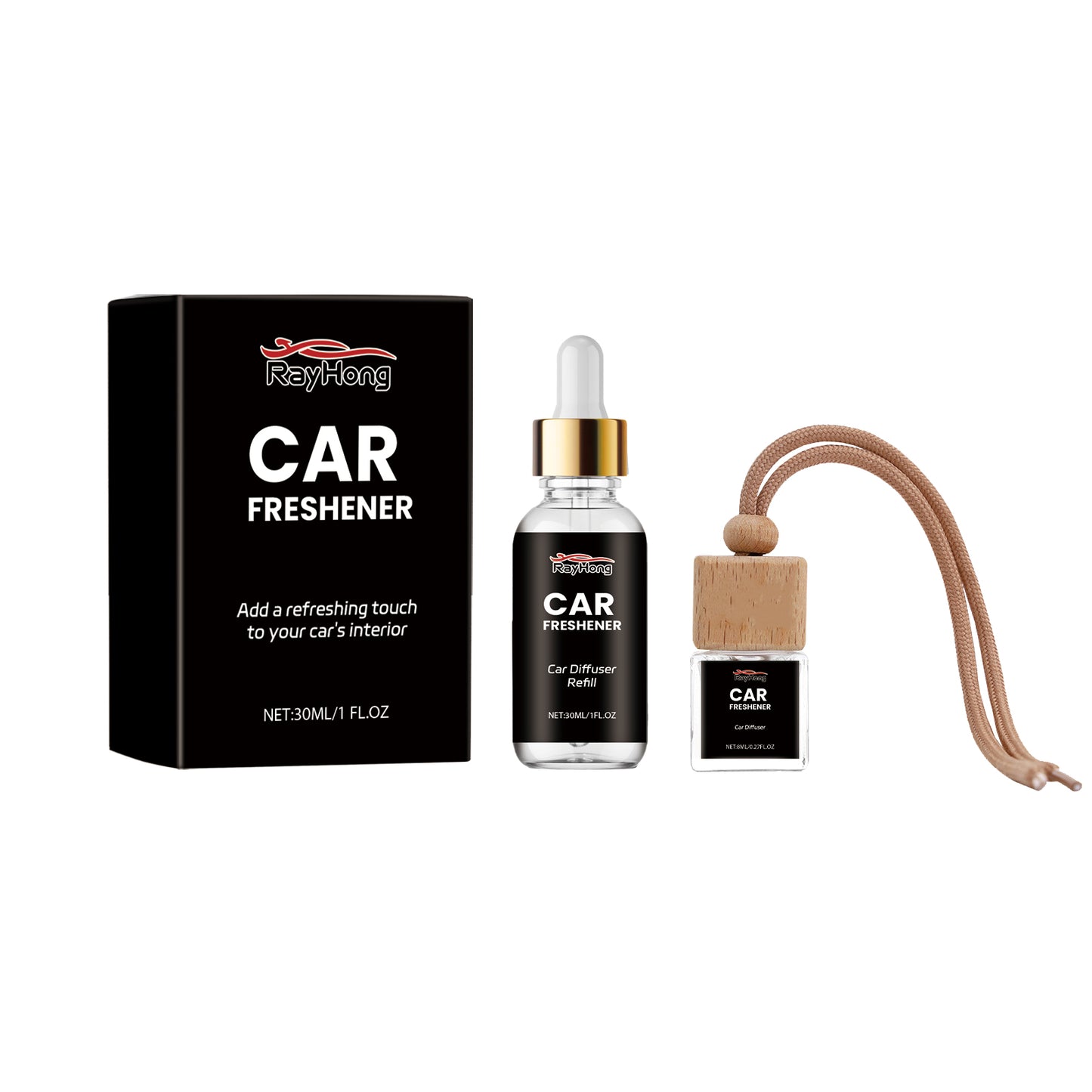 Car Fragrance Freshener Set, Inside The Car Aromatherapy Hanging Decoration Fragrance And Deodorization Lasting Fresh Air