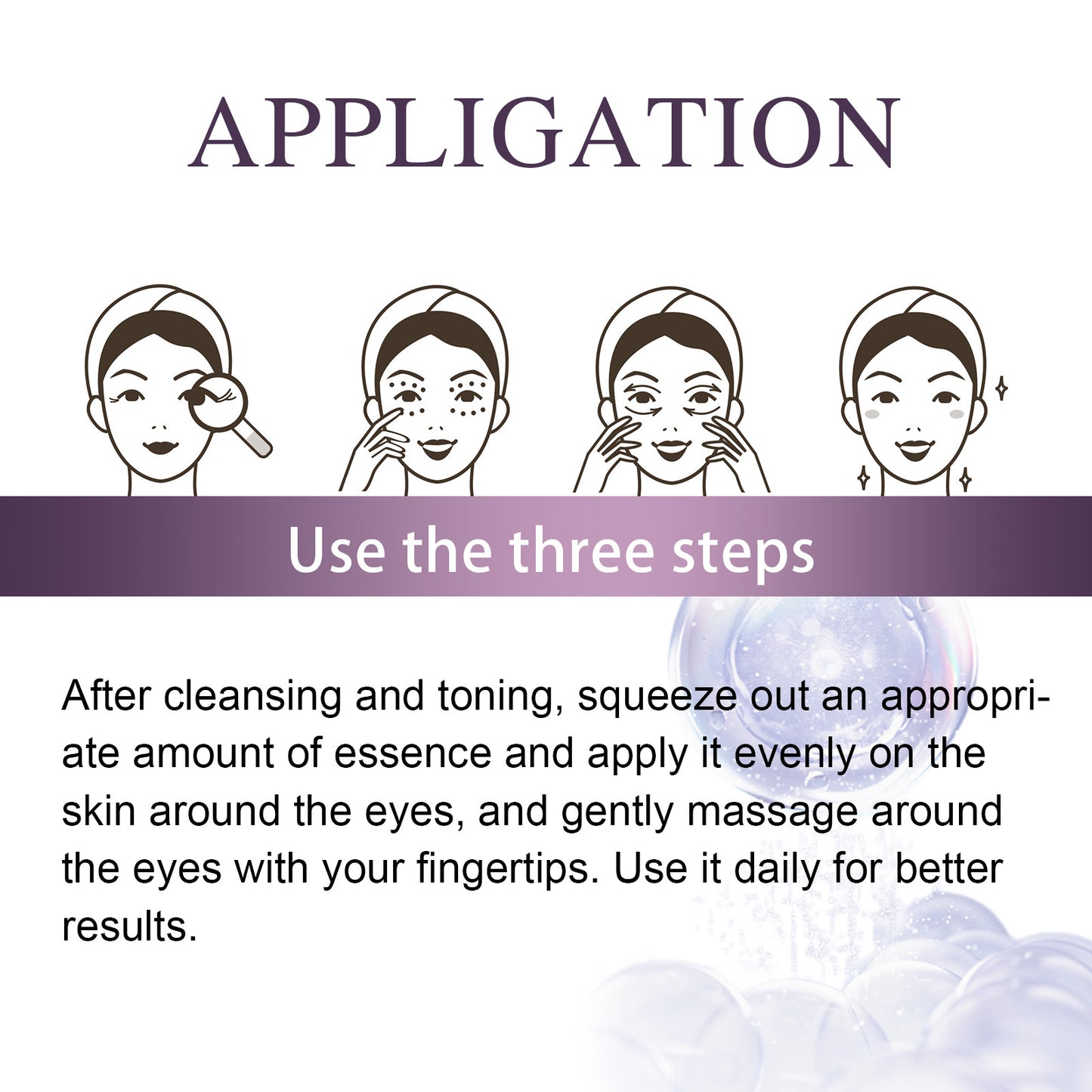 Eelhoe Electric Anti-Wrinkle Eye Cream Lifts, Strengthens, Moisturizes And Reduces Fine Lines, Bags And Dark Circles Under Eye Care