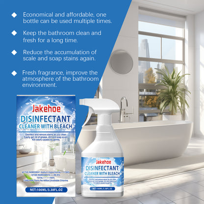 Jakehoe Bathroom Cleaning Spray Bathroom Stain Scale Cleaning Bathtub Cleaning Multi-Purpose Cleaner