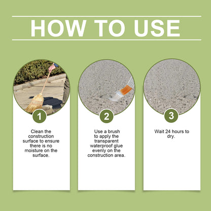 Jakehoe Invisible Waterproof Sealant Waterproof Invisible Glue Seals Household Smash Free Brick Waterproof Paint