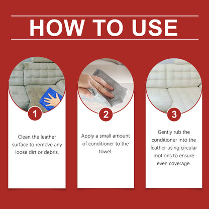 Leather Cleaning Cream Multi-Functional Leather Cleaning Cream Leather Sofa Bag Care Cream