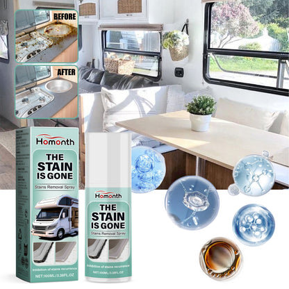 Motorhome Decontamination Spray, Decontamination Brightening Car Interior Dirt Cleaning Multi-Functional Cleaning Spray
