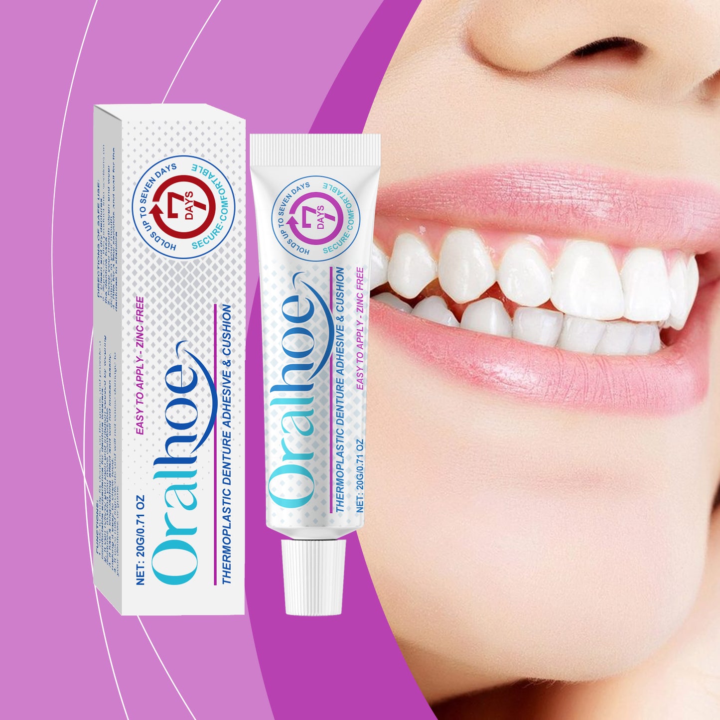 Denture Adhesive Thermoplastic Denture Adhesive Holds Dentures For Increased Comfort