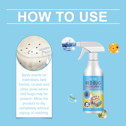 Bedbug Spray, Bedbug Killing And Mite Killing Spray For Dormitory Beds And Bedrooms